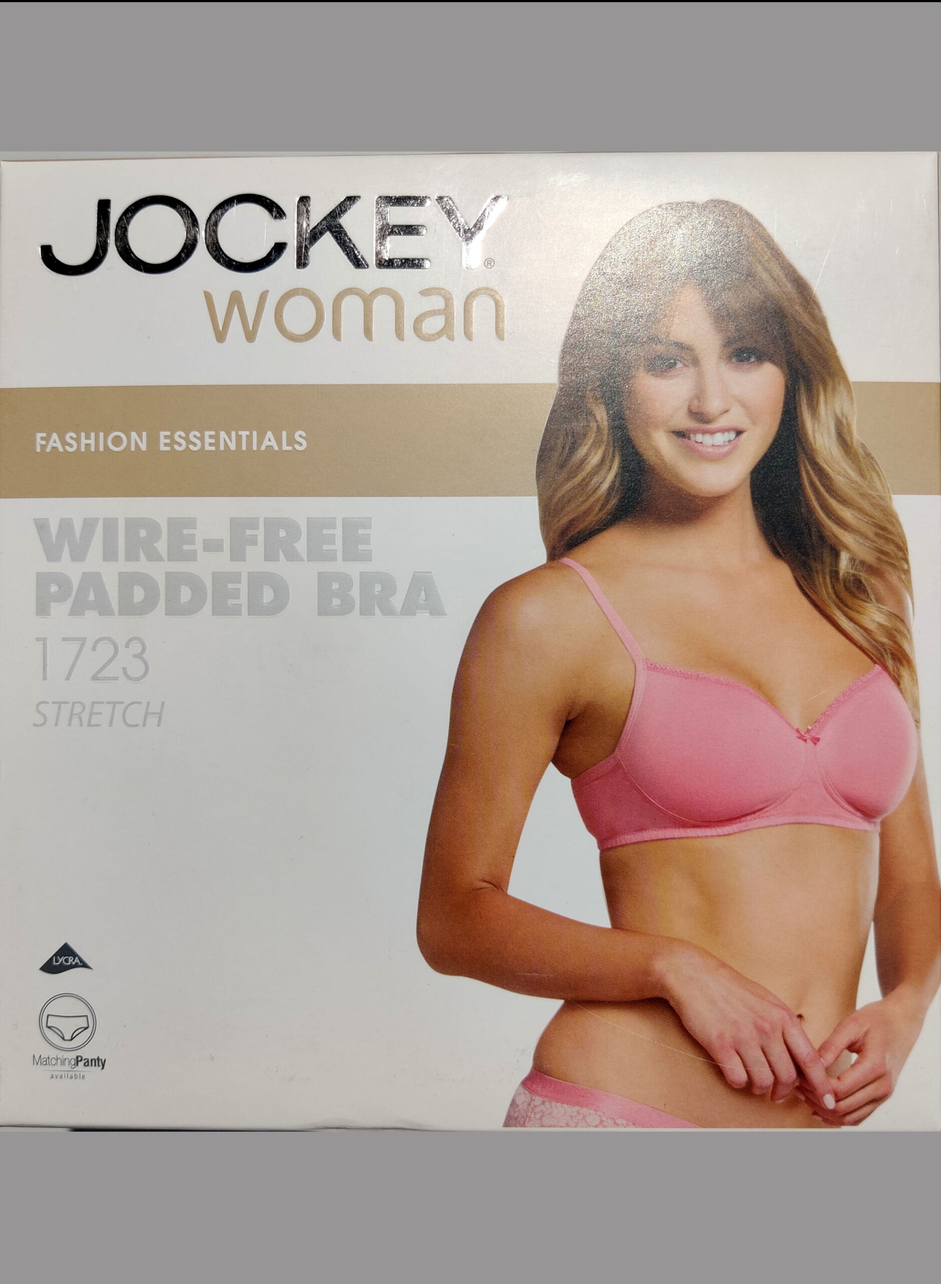Jockey 1723 Women's Wirefree Padded Super Combed Cotton Elastane Stretch  Medium Coverage Lace Styling T-Shirt Bra with Adjustable Straps_Skin_36D :  : Fashion
