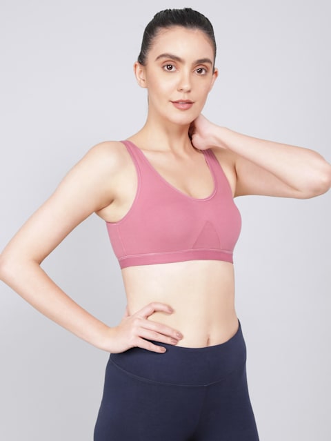 Hushpurr - Jockey 1376 Women's Wirefree Non Padded Super Combed Cotton  Elastane Stretch Full Coverage Slip-On Active Bra with Wider Straps and  Moisture Move Treatment