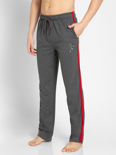 Jockey 9508 Mens Super Combed Cotton Rich Straight Fit Trackpants with  Side and Back Pockets  Contact 6356028337