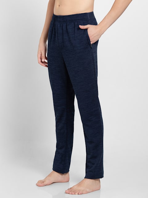 Jockey Women Blue Slim Fit Lounge Pants 1301-0105 Price in India, Full  Specifications & Offers | DTashion.com